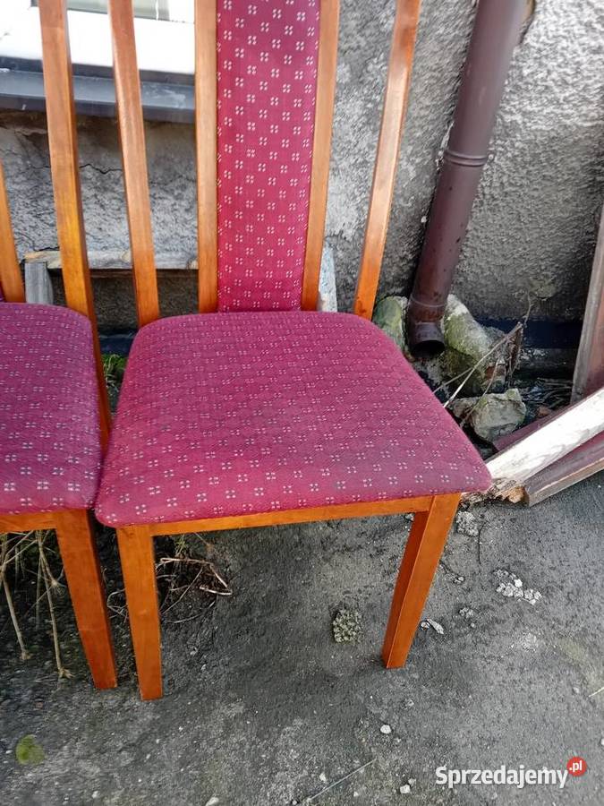 Sprzedam komplet krzeseł 50cm