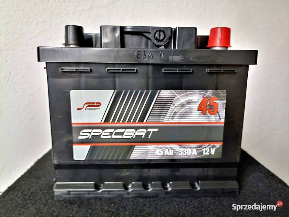 Akumulator Specbat 12v 45Ah350A WYMIANA