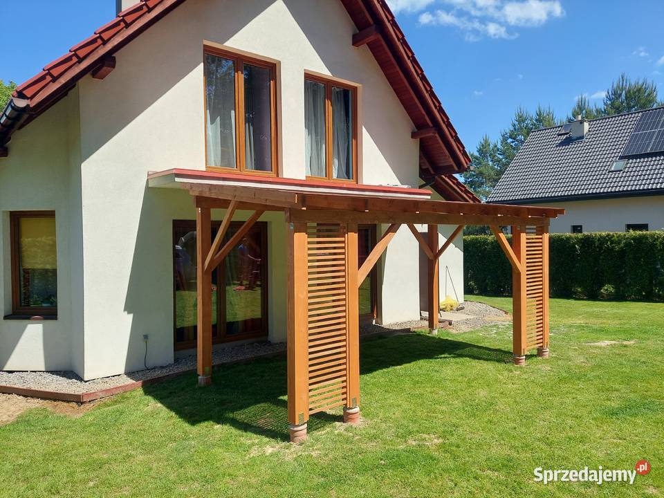Wiata Taras Zadaszenie 4x6 Producent Montaż Altany i wiaty Smolice