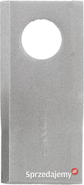 Nożyk kosiarki rotacyjnej prawy 88x40x3 mm otwór Do kosiarek Kamionna sprzedam