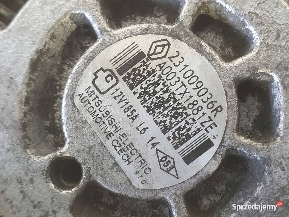 Renault Talisman 15 DCI ALTERNATOR 231009036R lubelskie Janów