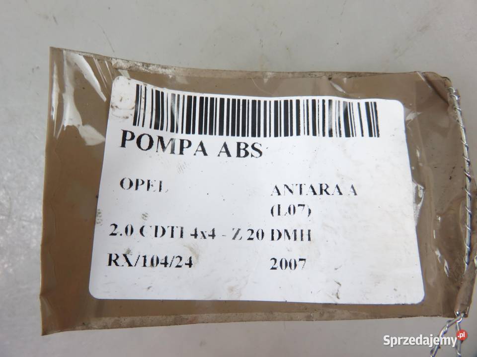 POMPA ABS OPEL ANTARA A 25092645483 25061332283