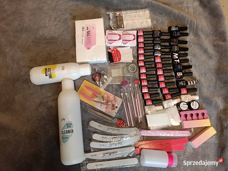 Lakiery żelowe do paznokci i akcesoria