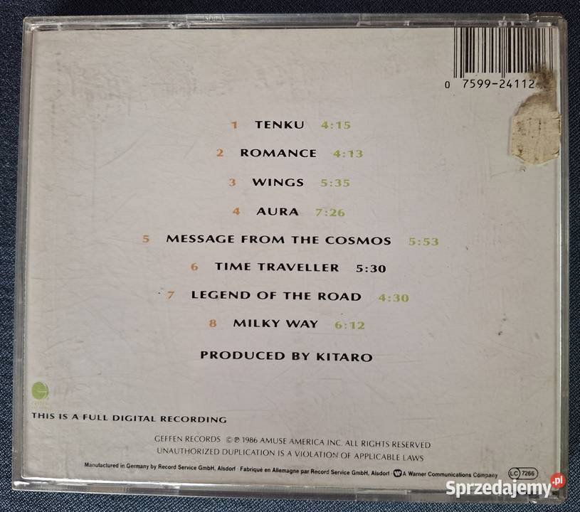 Kitaro Tenku CD