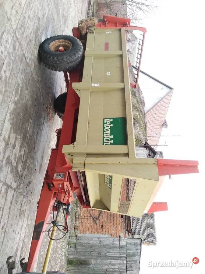 rozrzutnik obornika Leboulch Koźmin Wielkopolski