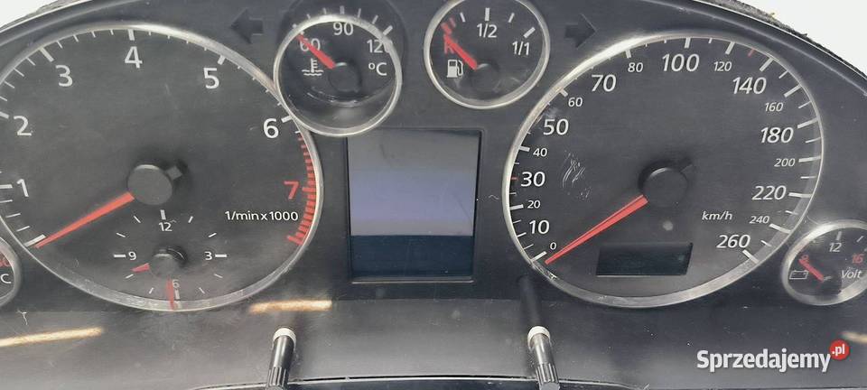 LICZNIK ZEGAR AUDI A6 C5 4B0919880H Lipno