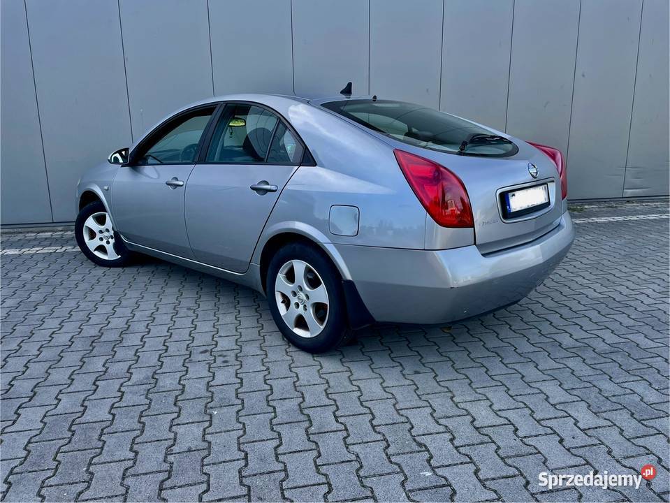 ŚlicznyZadbanyNissanPrimeraP122003r20Benz199Przeb Primera