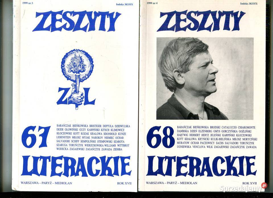 Zeszyty Literackie 67 XVII 68 XVII Szczecin