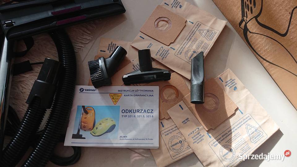 Odkurzacz nowy 6 worków Pranie i sprzątanie Władysławowo