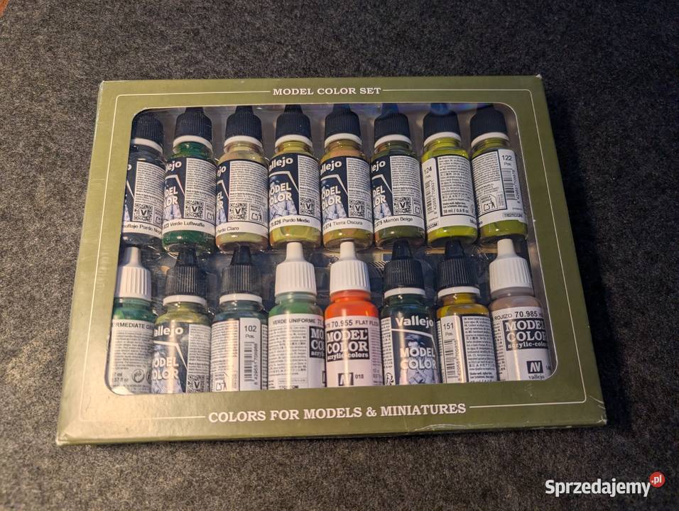 Nowy zestaw farb Vallejo 70179 model color Gdańsk
