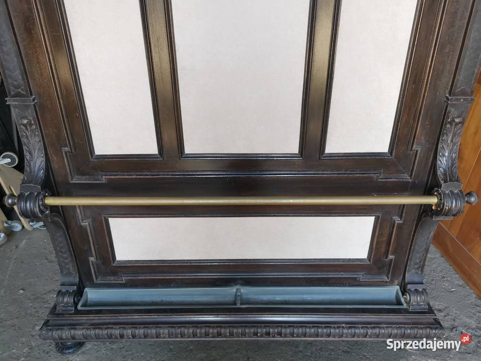 Ozdobna garderoba wieszak włoski neorenesans Wałbrzych