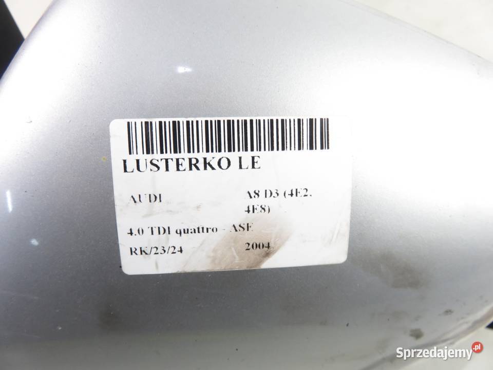 LUSTERKO LEWE AUDI A8 D3 LY7W 12 PIN EUROPA