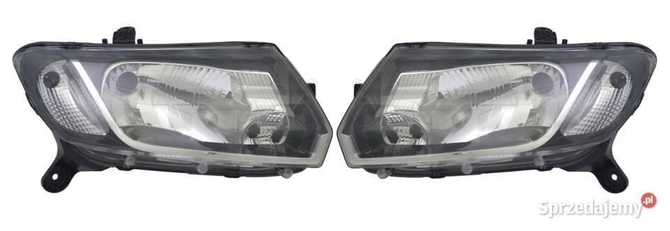 Dacia Logan Dacia Sandero Reflektor przedni osobowe Lampy przednie Łódź sprzedam