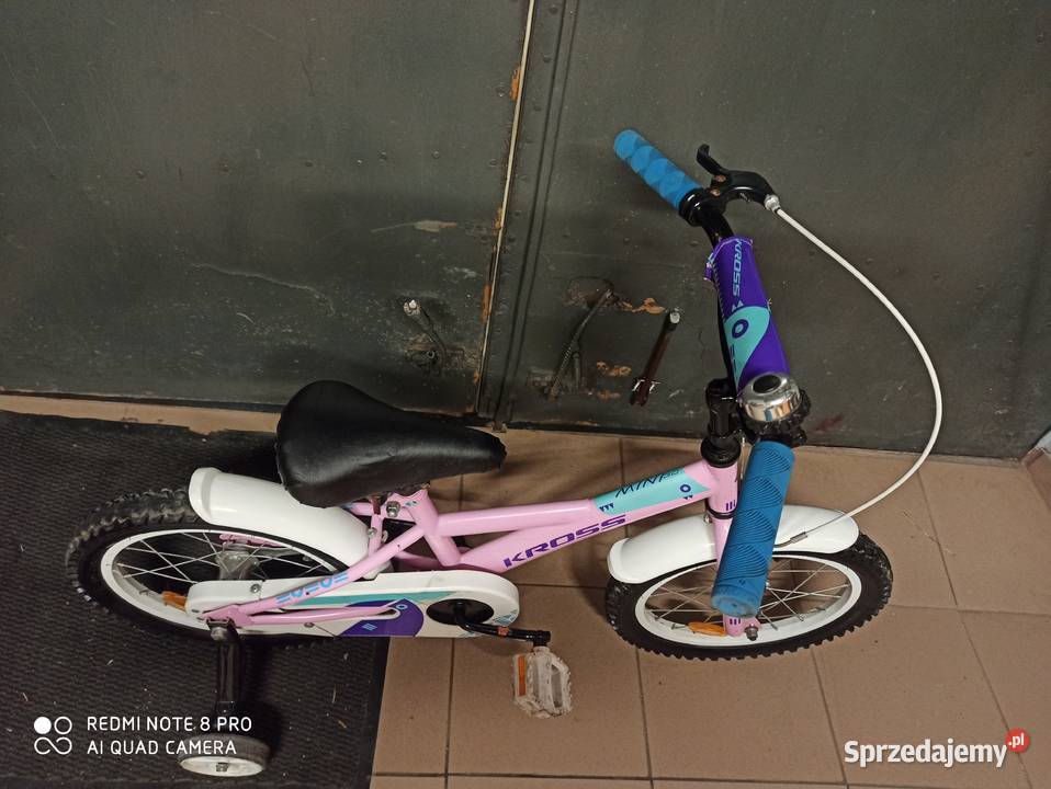 Rowerek Dzieciecy 16 KROSS MINI 30 KÓŁKA BOCZNE Wieliczka