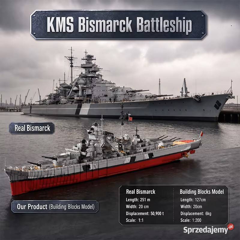 Bismarck klocki Gigantyczny zestaw prawie 7000 mazowieckie Milanówek