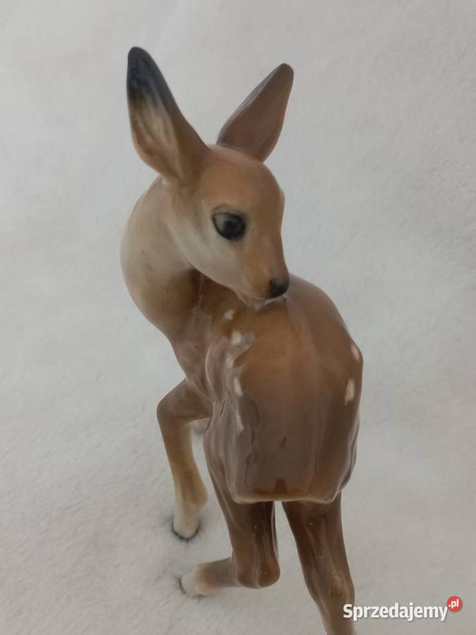 Figurka porcelanowa Sarenka Niemcy Toruń