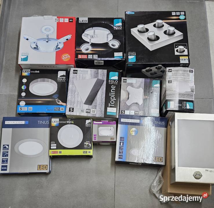 Sprzedam NOWE lampy EGLO LED i oświetlenie Plafony Nysa