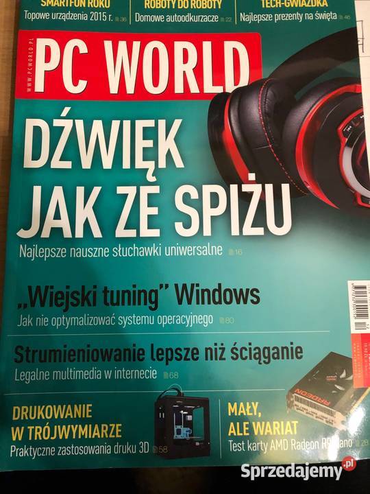 PC World 2015 niepełny Kraków sprzedam