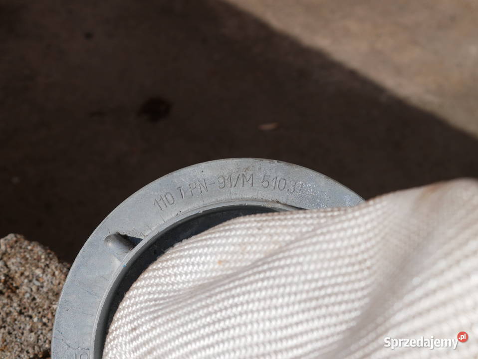 Wąż tłoczny pożarniczy Bezalin 110 20m 100m nowy lubuskie Skwierzyna sprzedam