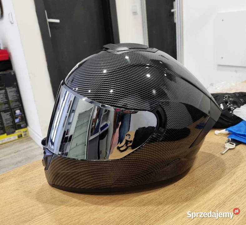 Kask carbon karbon Cyberpunk ufo lustro agv hjc dolnośląskie sprzedam