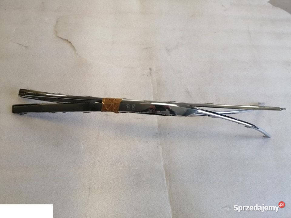 Volkswagen passat b8 listwy chrom tył zderzaka Kozubszczyzna