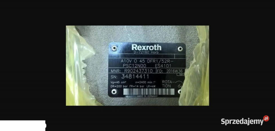 Rexroth a10G O 45 DFR152R
