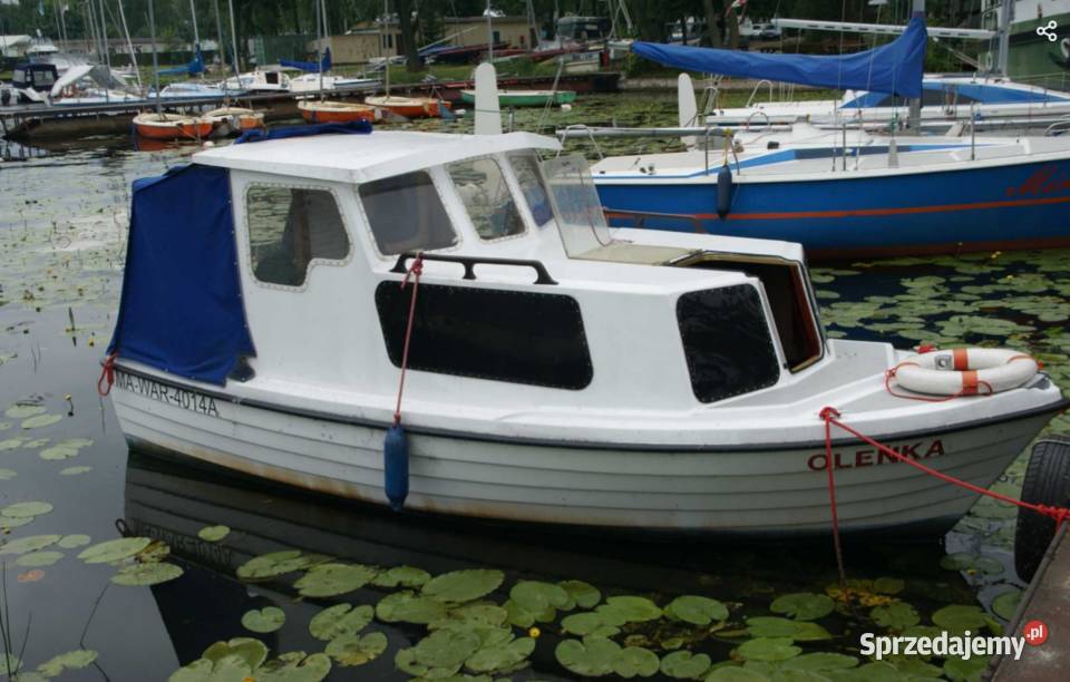 ŁÓDKA KABINOWA spacerowa z silnikiem Volvo Sport i Wypoczynek Smardzewice