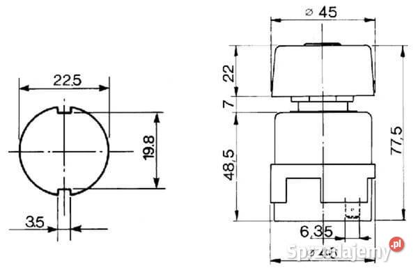 Włącznik świateł 23111000 Kamionna