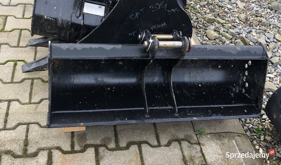 Oryginalna łyżka skarpowa 100 CAT 301 sworznie