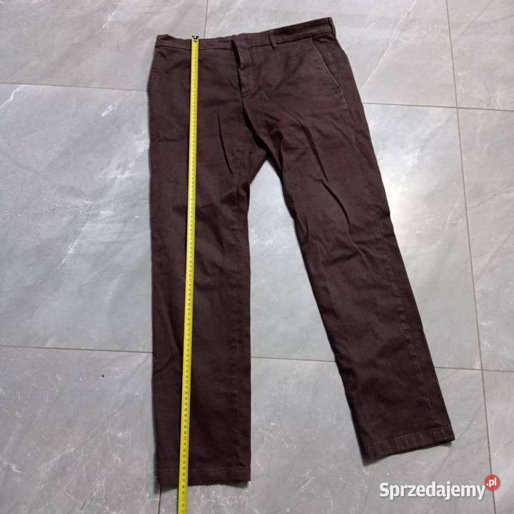 Spodnie Męskie Brązowe VISTULA Kamień Pomorski sprzedam