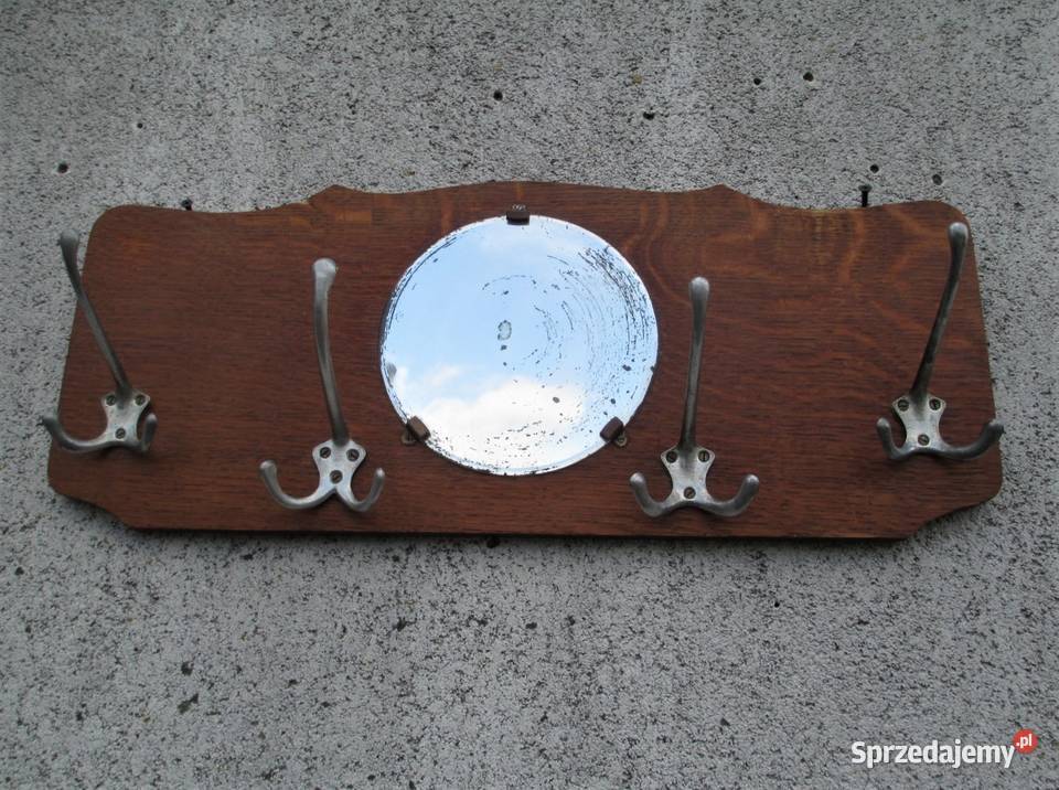 Wieszak ścienny lata 50 lubelskie Lublin