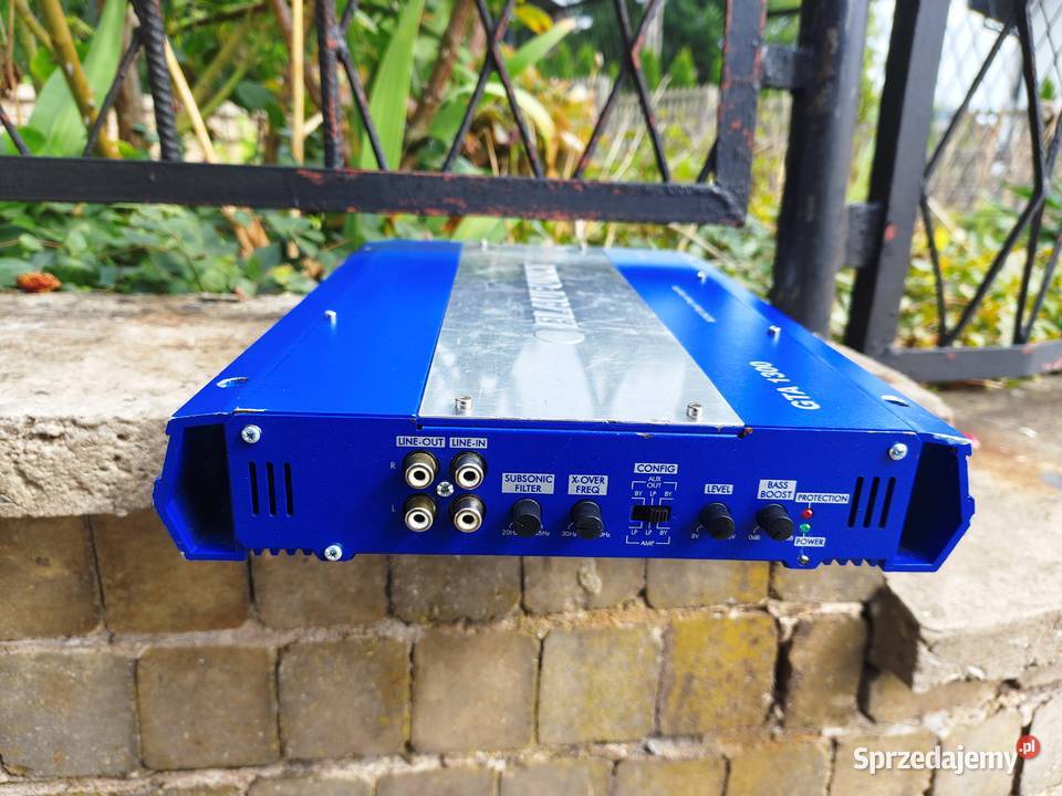 Wzmacniacz samochodowy 1 kanałowy monoblok Car audio śląskie Niegowonice