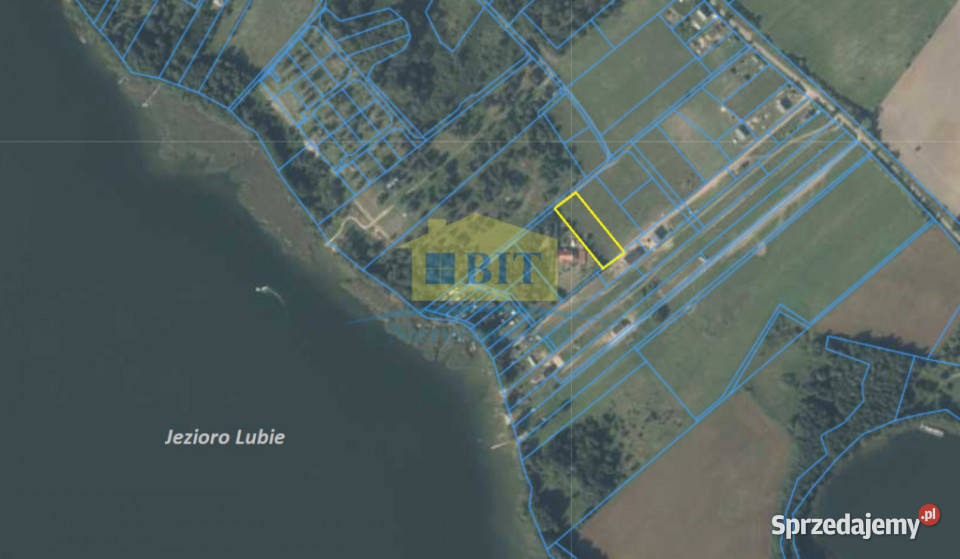 Działka 2585 m2 jeziorem Lubieszewo MPZP zachodniopomorskie