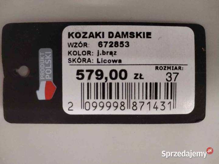 OficerkiKozaki damskie WOJAS Kozaki Warszawa