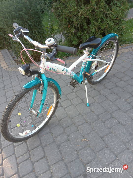 Rower Btwin dziewczynki koła 24 Świdnik