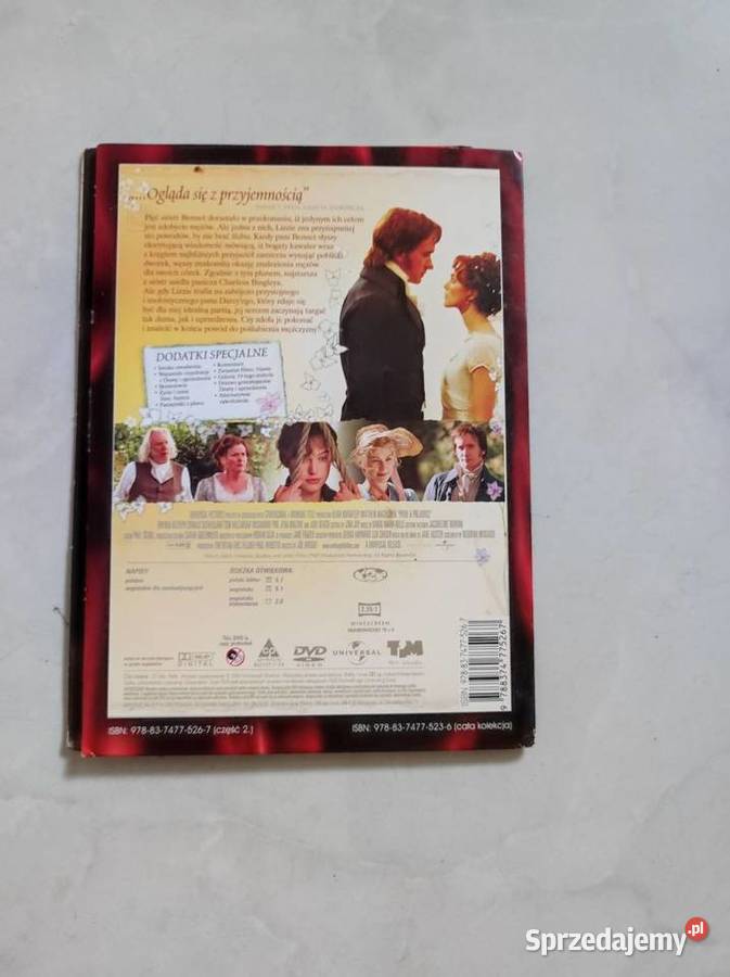 wielkie namiętności Duma i uprzedzenie film dvd Kielce