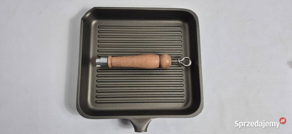 Nowa Włoska Patelnia Grillowa DELIZIA 27x27 Patelnie i woki Biłgoraj