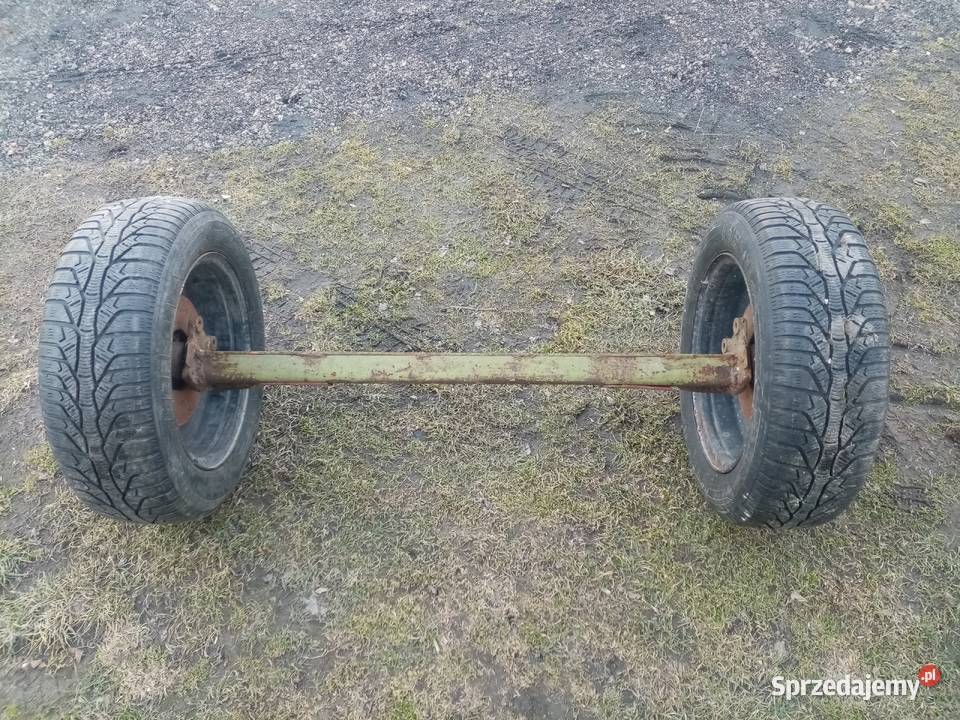 Oś kompletna z kołami Dębica sprzedam