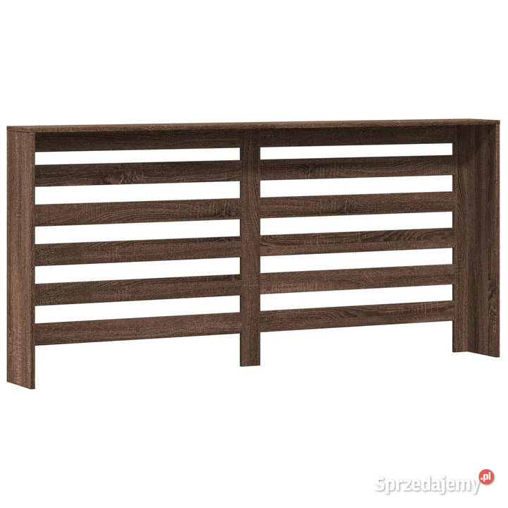 Osłona na grzejnik brązowy dąb 175x20x82 Warszawa sprzedam