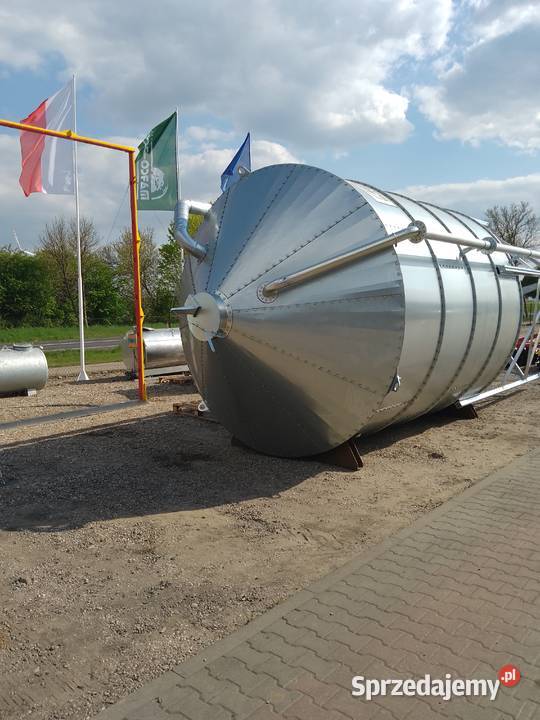 Silos paszowy lejowy 361215202530 ton Bydło mleczne Stawiski