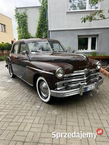 Piękny nie spotkany plymounth Rok produkcji 1949 Plymouth dolnośląskie Syców