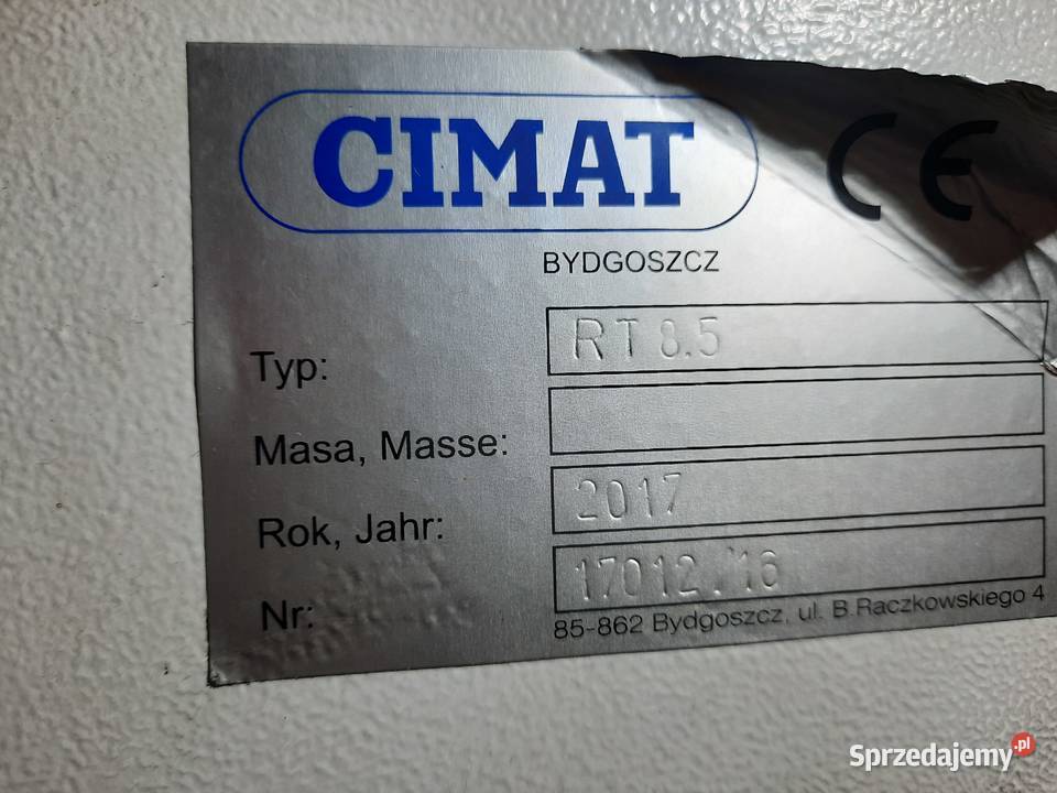 Wyważarka Cimat CMT twin 48 Mrozów