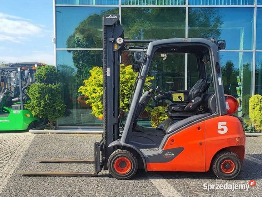 Wózek widłowy Linde H20T01 duplex 385 m LPG 2 małopolskie Kęty sprzedam