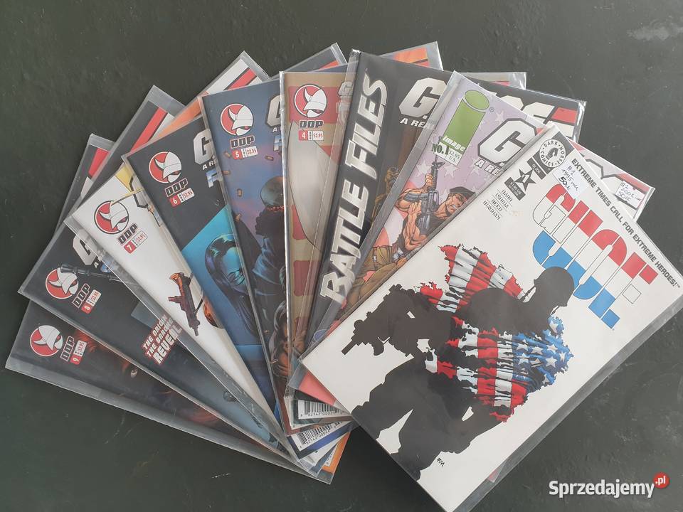 GI Joe zestaw 9 oryginalnych komiksów Gdynia