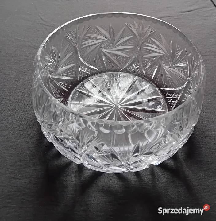 Misa kryształowa wzór Młynek Średnica 195