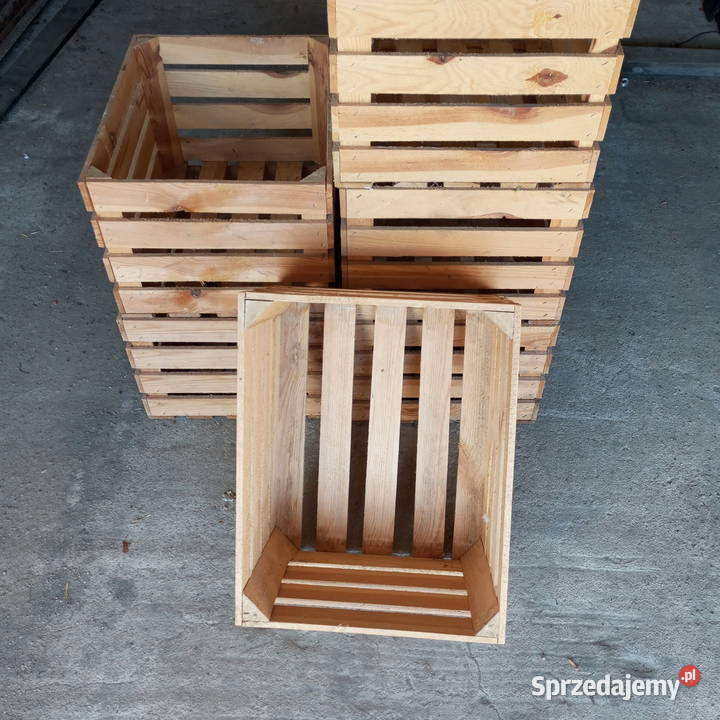 Skrzynki drewniane Pawłowice sprzedam