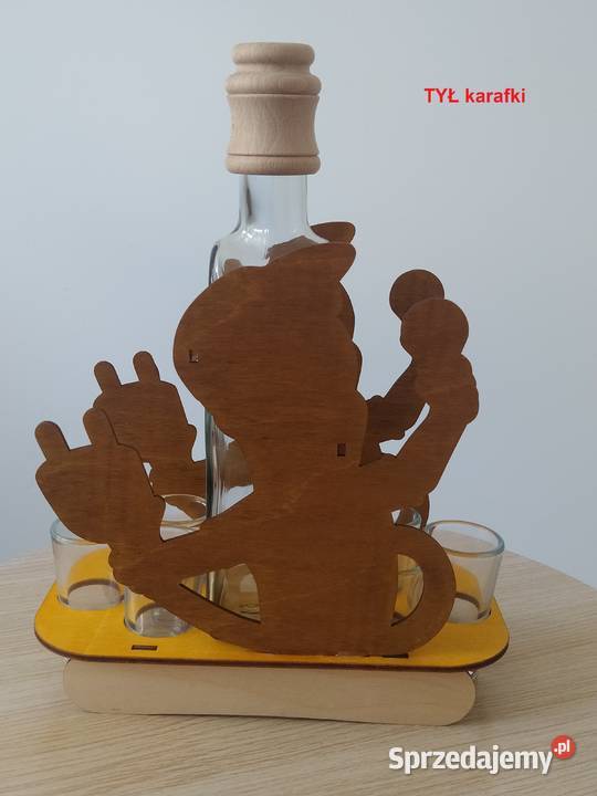 Karafka ELEKTRYK z kieliszkami Hajnówka sprzedam