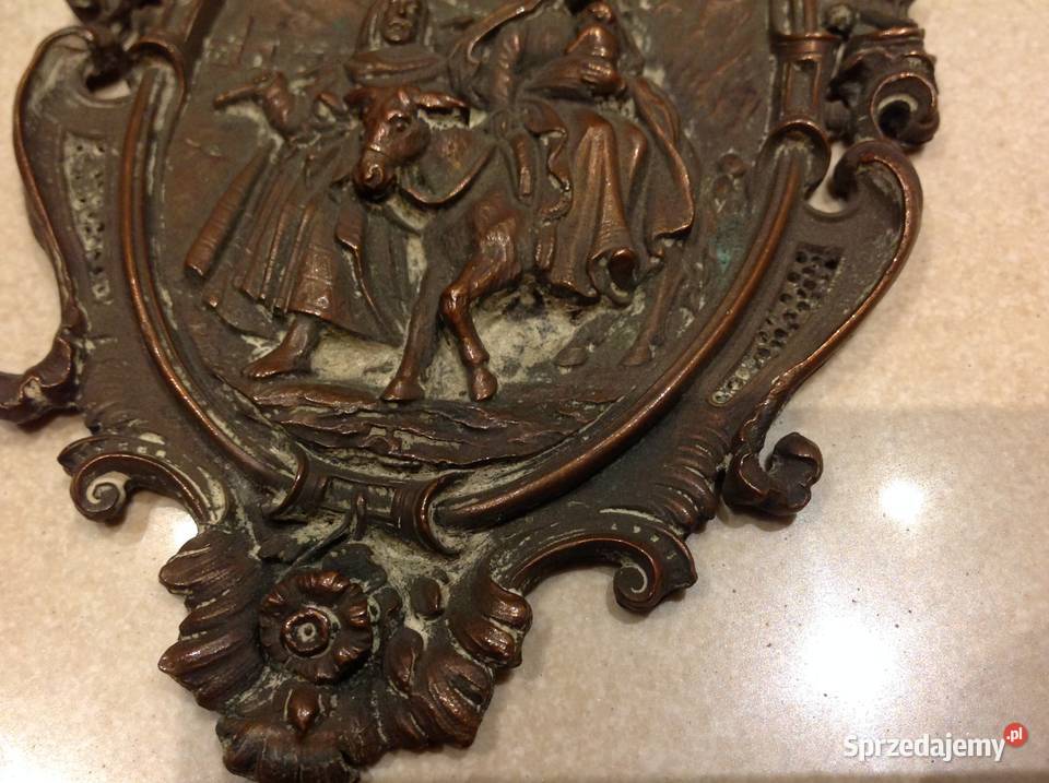 Stara Płaskorzeźba więta Miedziana Wyposażenie wnętrz lubuskie Nowa Sól