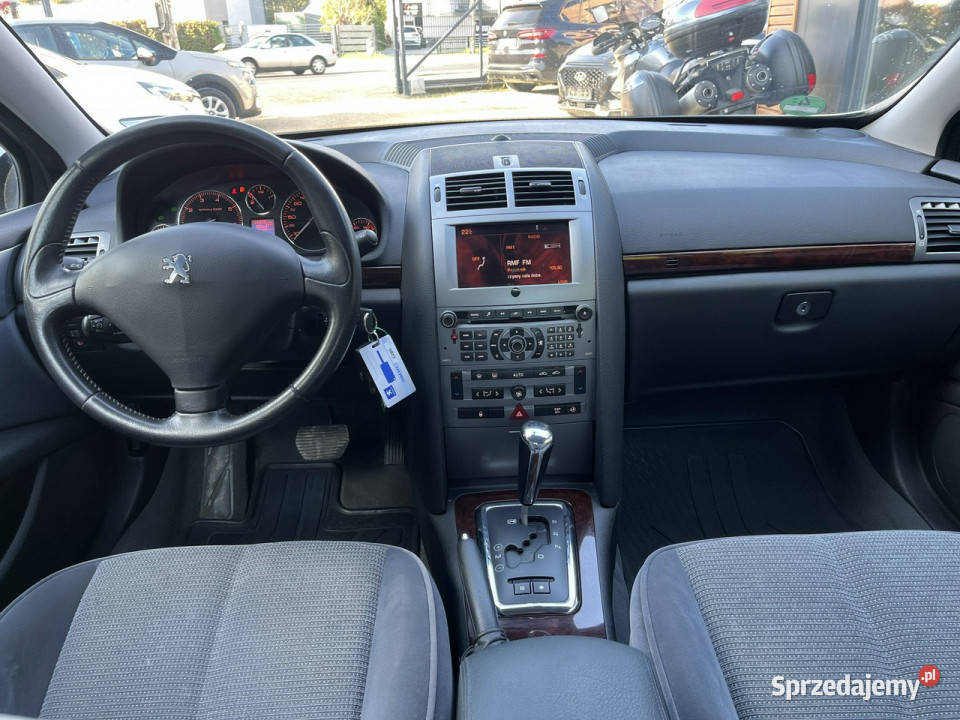 Peugeot 407 20 Automat Climatronic Navi ALu Bez śląskie Częstochowa