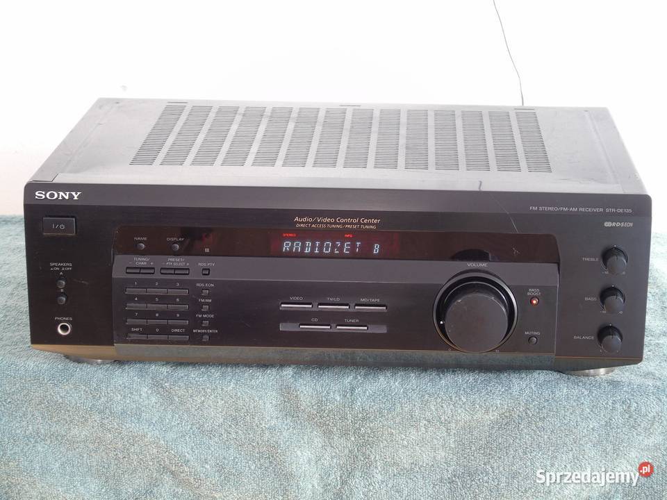 Wzmacniacz z radiem Sony STRDE135 RDS sprawny i Jasło sprzedam